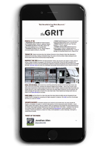 The Grit iPhone Mockup